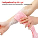 Back Strip Belt Bathroom Tools - Silica Gel Bath Towel - Image 2
