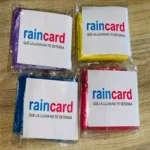 Pocket Rain Coat - Emergency Rain Card - Image 2