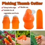 Silicone Vegetable And Fruits Thumb Cutter-Finger Cutter