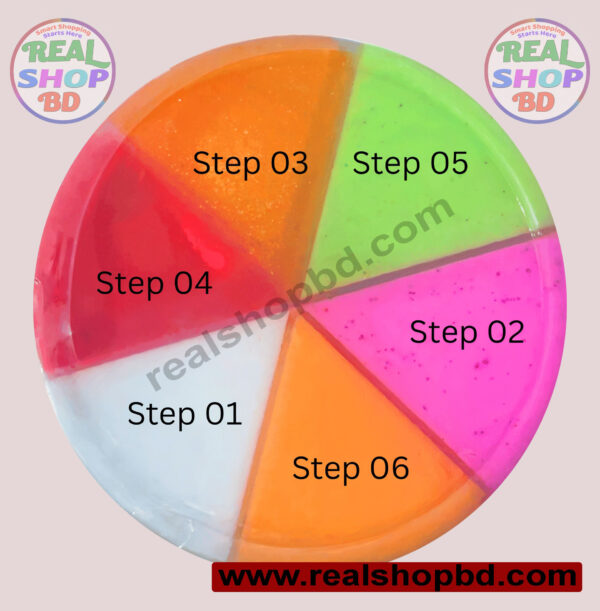 𝟔 𝐢𝐧 𝟏 𝐅𝐚𝐜𝐢𝐚𝐥 𝐊𝐢𝐭-Rainbow Combo Pack - Image 3