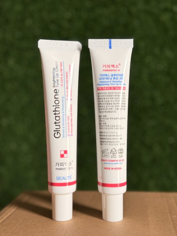Beaute Glutathione Brightening Tone Up Cream 45ml (Korea)- ১ পিস - Image 3